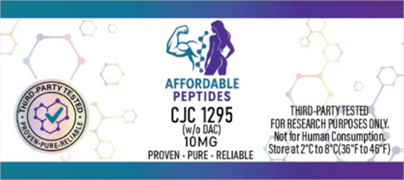 CJC-1295 10mg label