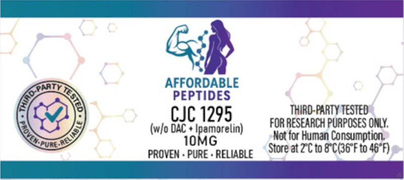 CJC-1295 No DAC + IPA (10mg) label
