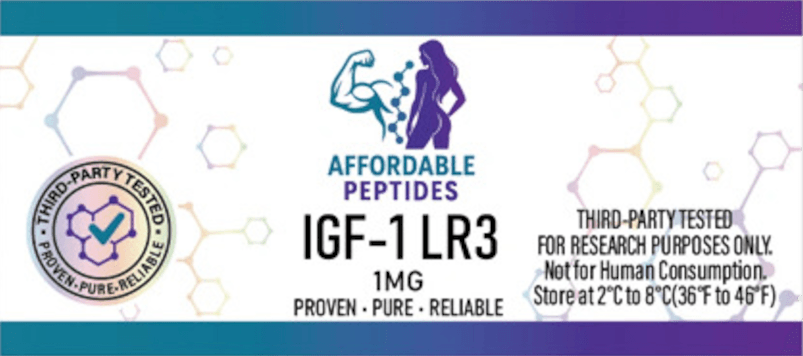 IGF-1 LR3 1mg label