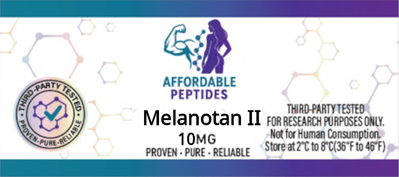 Melanotan II 10mg label