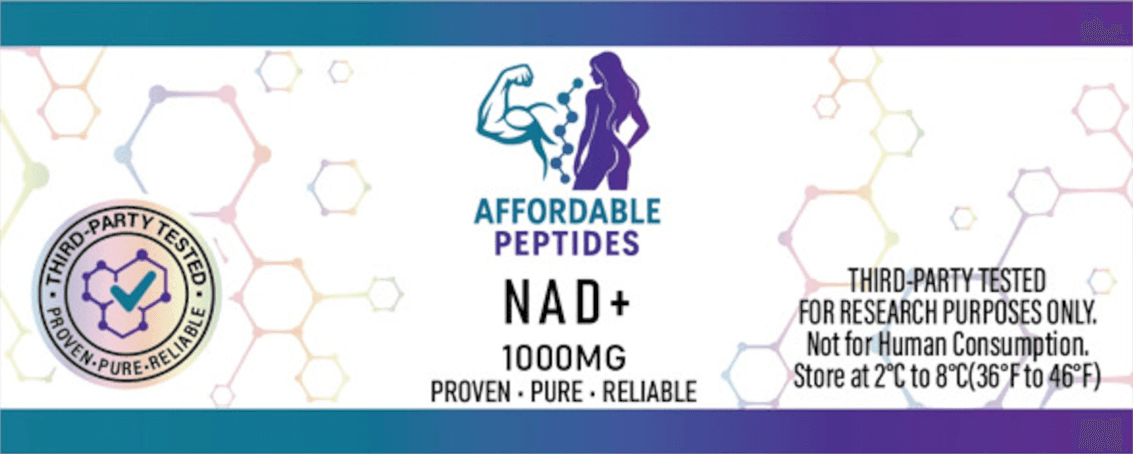 NAD+ 1000mg label