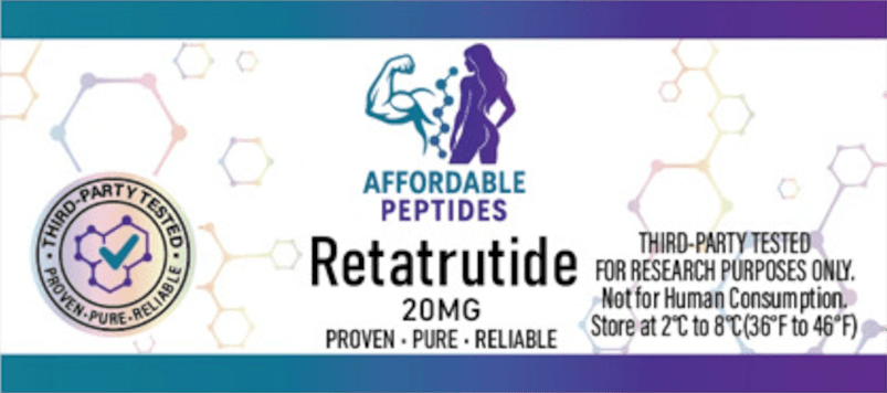 Retatrutide 20mg label
